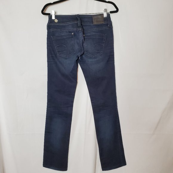 G-Star Originals Raw Denim Straight Leg Jeans 27 - Picture 7 of 13